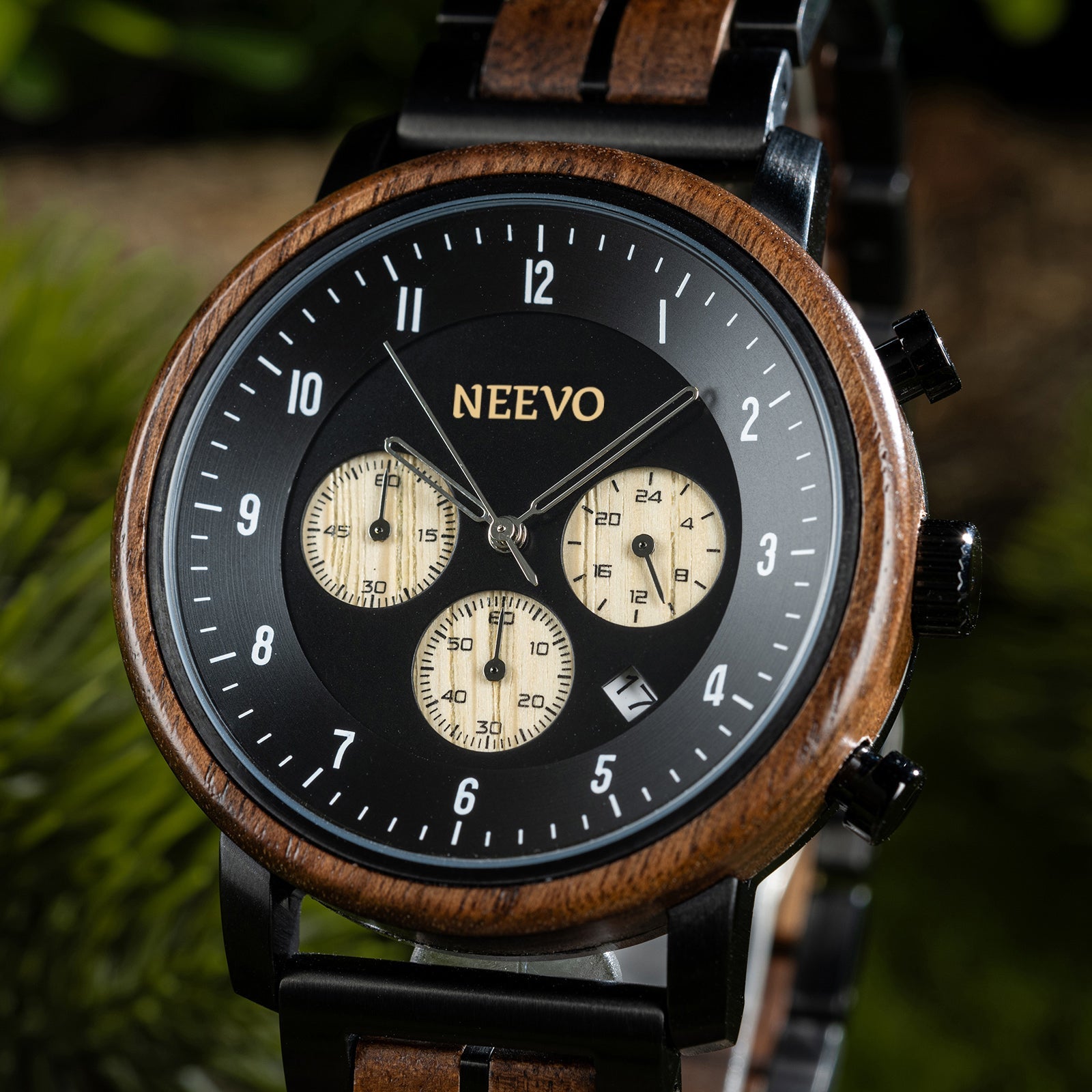 Timber Noir שעון לגברים דגם - NEEVO WATCH